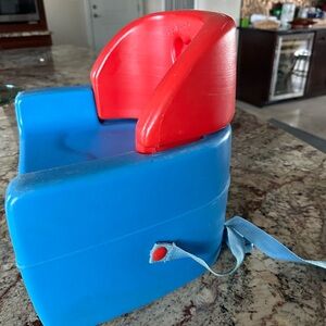 Fisher-Price Blue and Red Booster Seat